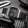 Casio Цифровая серия Квадратные Ретро Модные Водонепроницаемые Ударопрочные Спортивные Кварцевые Часы Ремешок из Смолы Мужские часы Серый AE1200WH-5AV