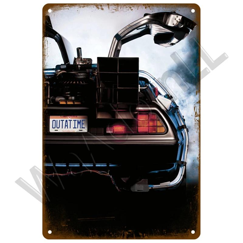 Vintage Films Poster Retro Tin Sign Aesthetic Living Room Cinema Metal Sign Industrial Deco Home Metal Wall Decor Decoration