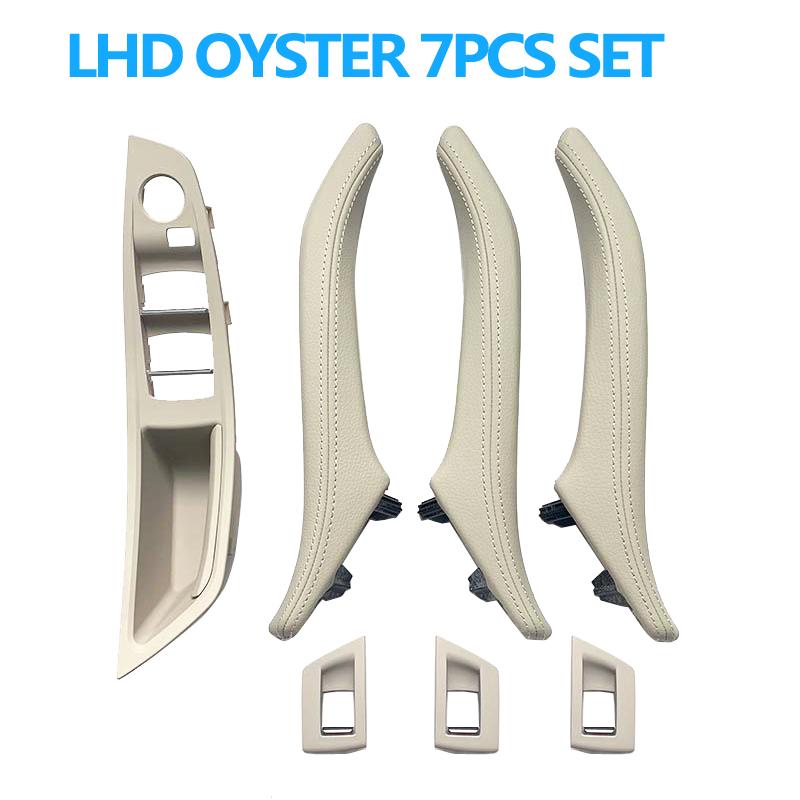 Комплект кожаных ручек для подлокотника со стороны водителя и пассажирской двери для BMW 5 серии F10 520 523 525 528 530