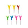 DAIYA GOLF Golf Tee Tomahawk Tee Short (7 Pieces) Total Length 42mm TE-508B B Type (cup Color)