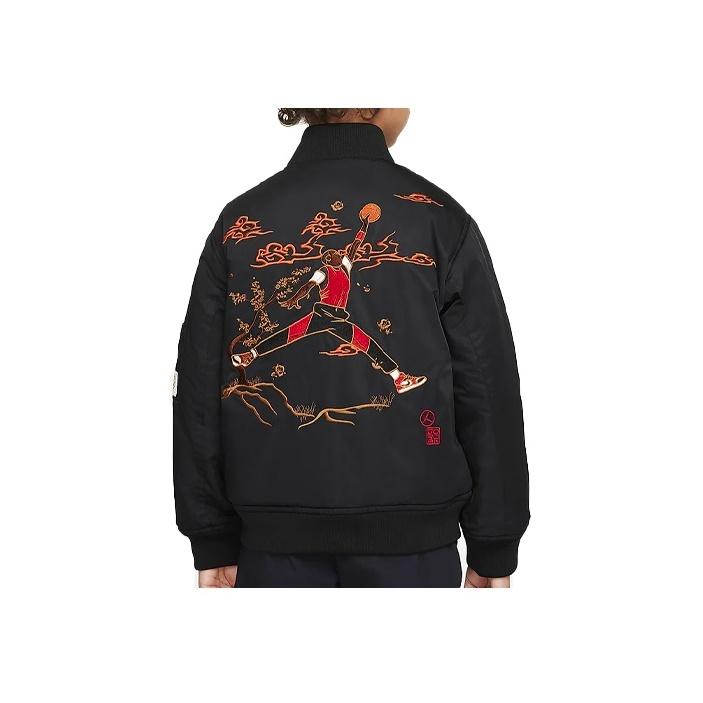 Jordan Удобная универсальная модная куртка для детей, черная DX0099-010