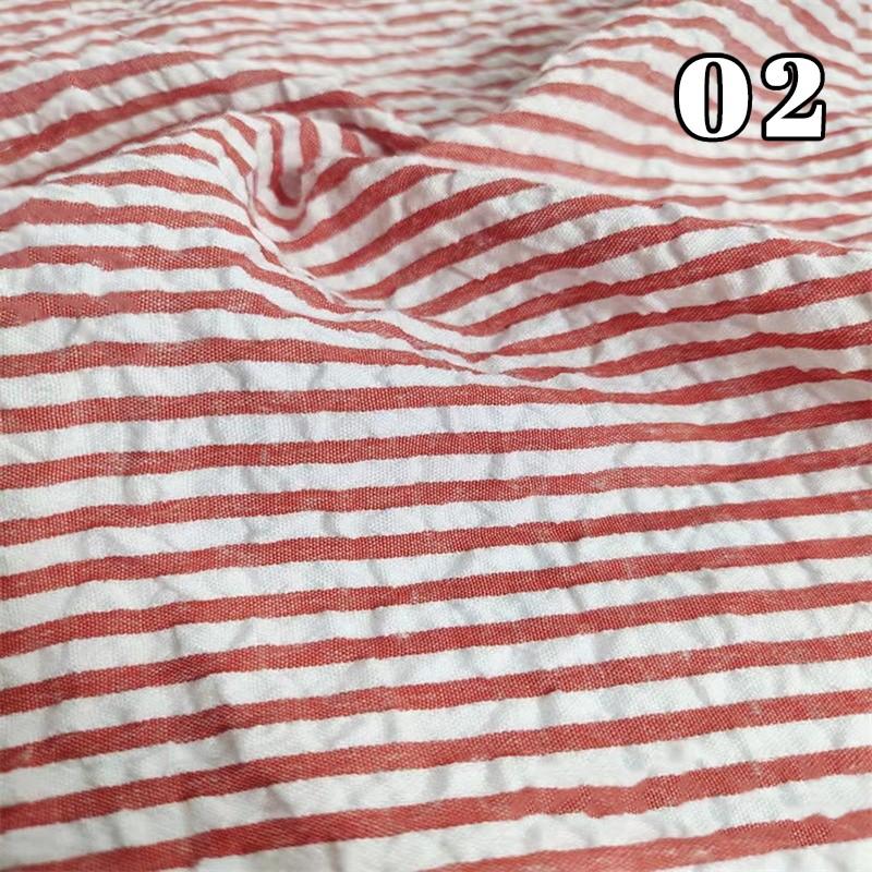 Тонкая ткань в клетку «жатка» для рукоделия, мягкая ткань для платья, рубашки, брюк, скатерти, шитья, DIY, хлопково-полиэстеровый материал