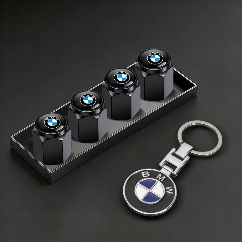 For BMW M X1 X3 Car Tire Wheel Valve Caps Cover Metal Car Keychain Keyring For BMW i7 X7 G07 LCI iX I20 X1 U11 3 5 7 Series G70 G09 XM Accessory