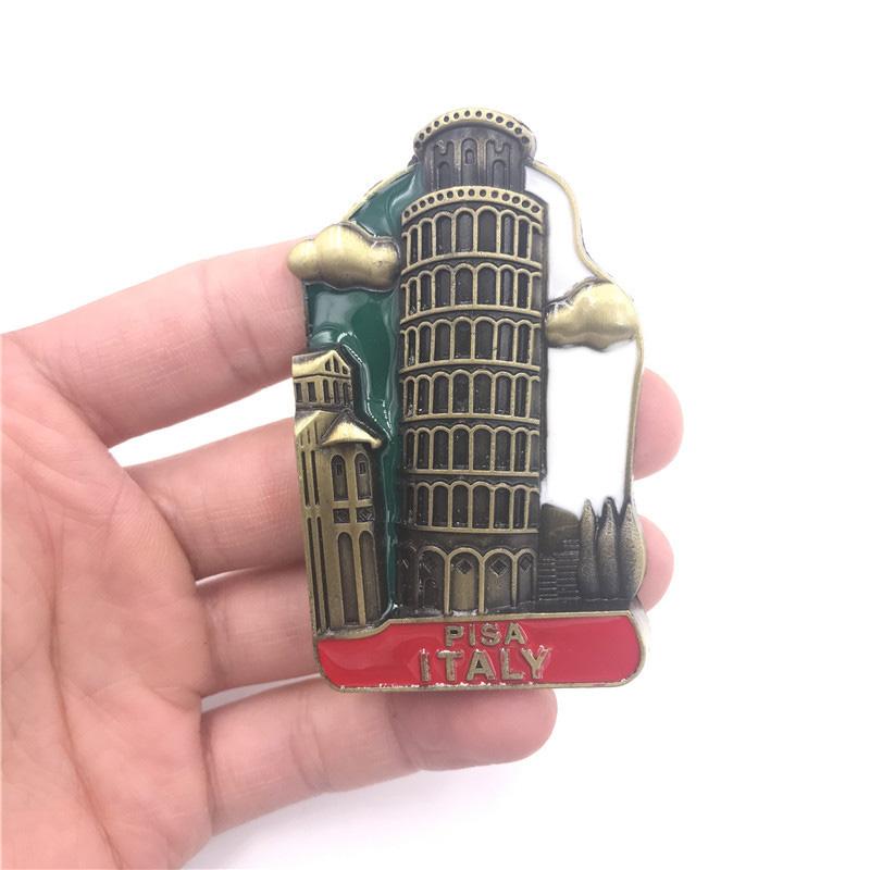 Металлические 3D магниты на холодильник наклеенные на холодильник Американский орел Иерусалим Израиль Лондон автобус Нью-Йорк Париж Сувениры для украшения дома