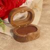 Engagement Ring Finger Ring Box Wooden Couple Rings Holder Fashion Wedding Ring Case  Engagement