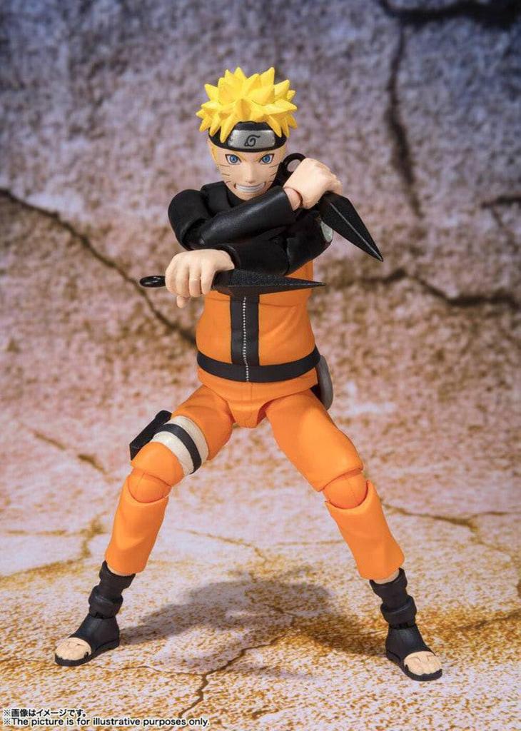 TAMASHII NATIONS NARUTO Shippuden Uzumaki Naruto 140 мм окрашенная подвижная фигурка SHFiguarts [ЛУЧШИЙ ВЫБОР] Прибл.. ПВХ и АБС