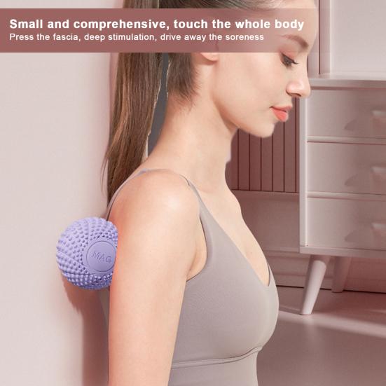 Массажный мячик для акупунктурных точек Расслабляет мышцы Облегчает мышечную боль Массаж тела Йога Рука Здоровье