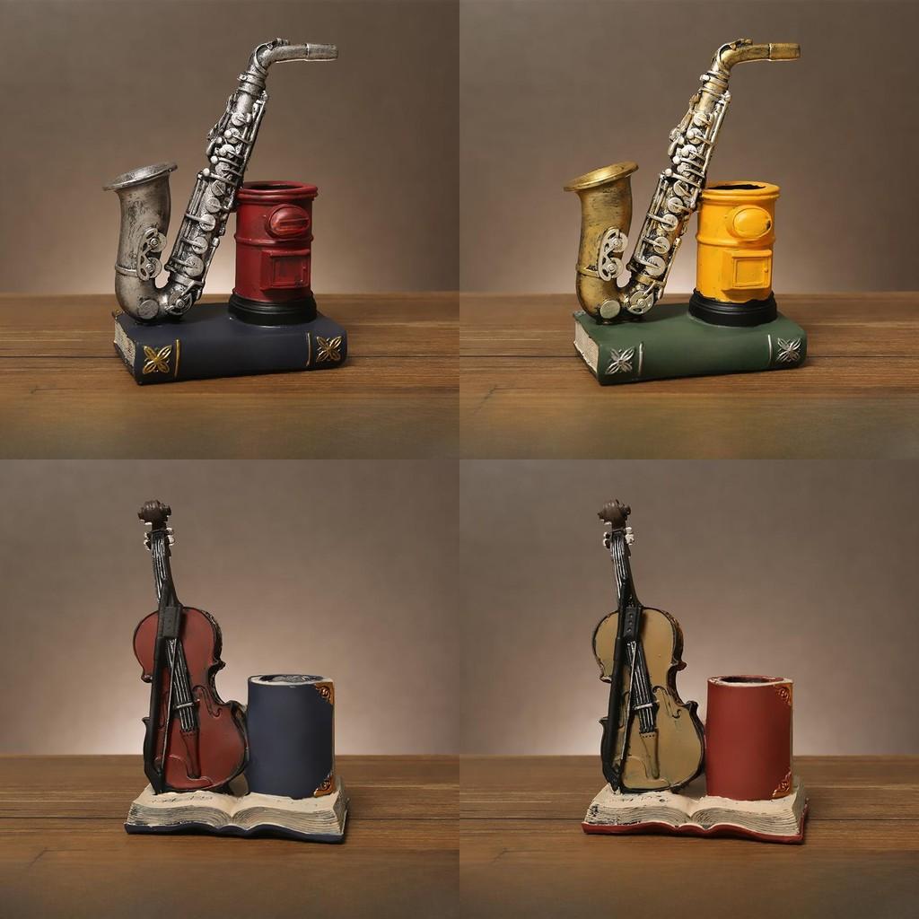 Винтажный держатель для ручек из смолы в виде книги, многофункциональный настольный органайзер для дома и офиса