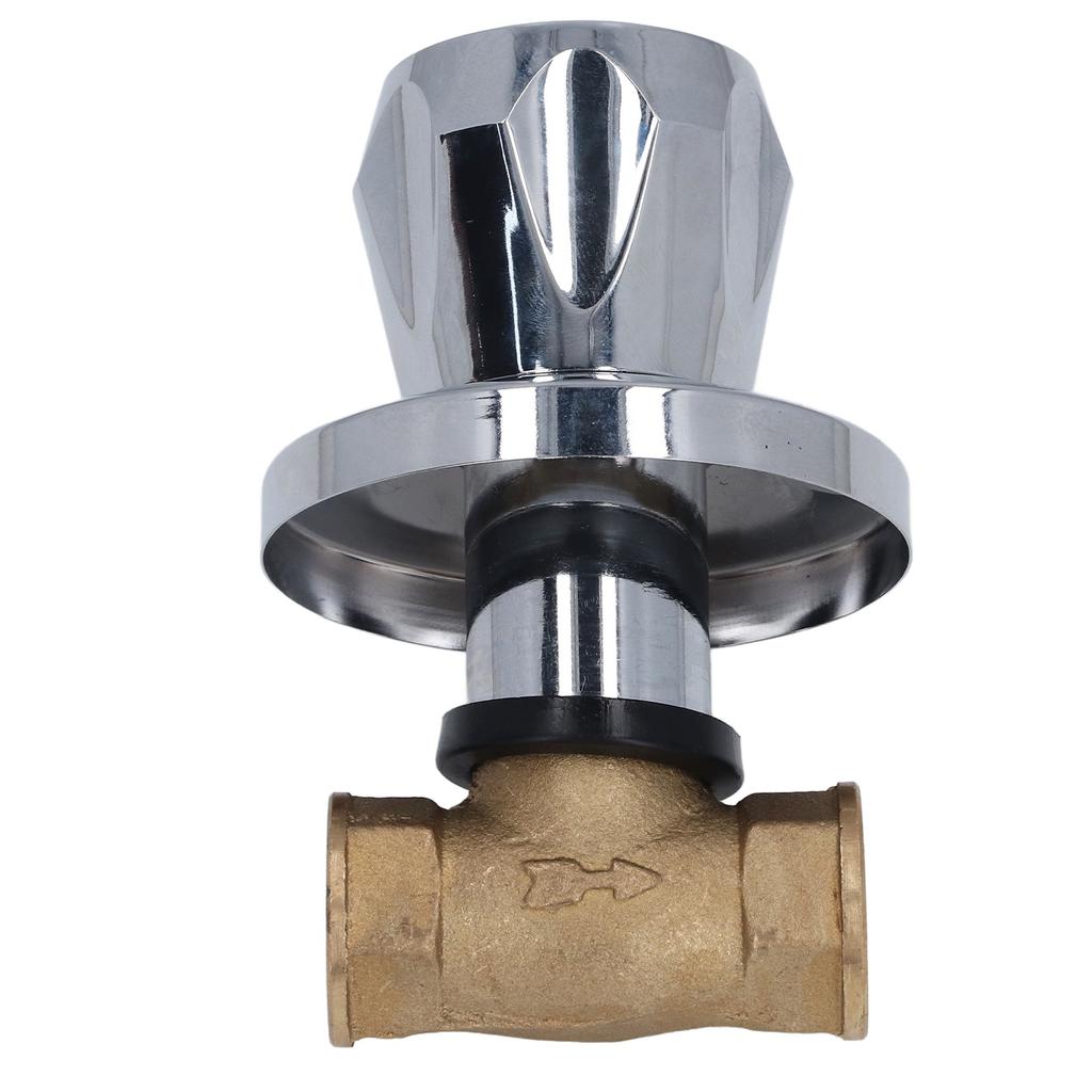 DN15 1/2 дюйма внутренняя резьба NPT Скрытый латунный водяной клапан Клапан регулирования потока для бытовой воды