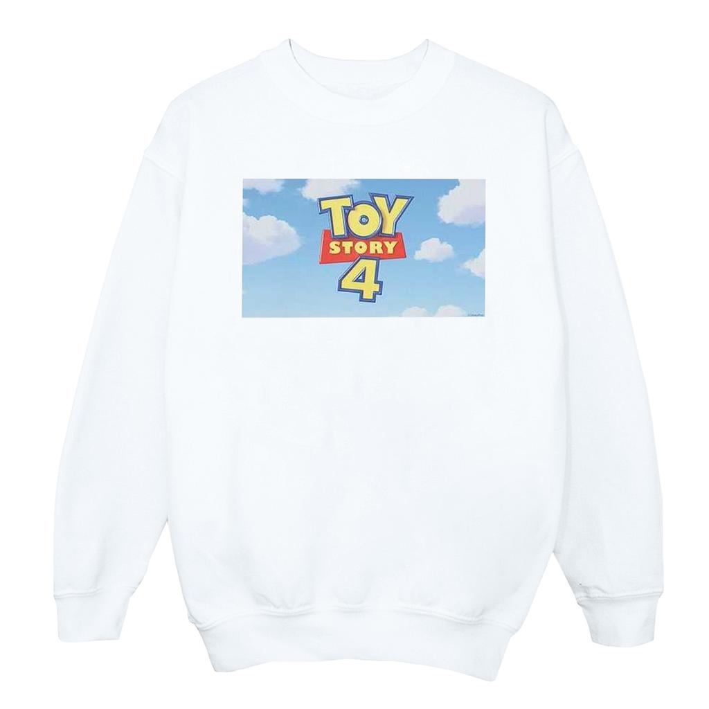 Disney Womens/Ladies Toy Story 4 Cloud Logo Sweatshirt