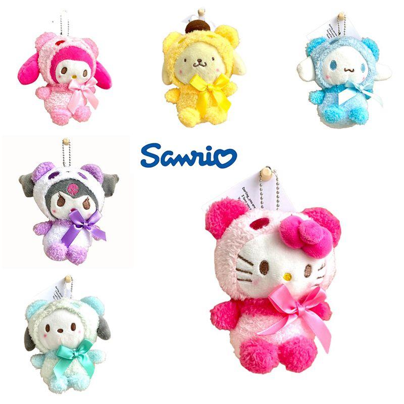 Очаровательный кулон-брелок Kuromi от Sanrio, мягкая игрушка для детских подарков