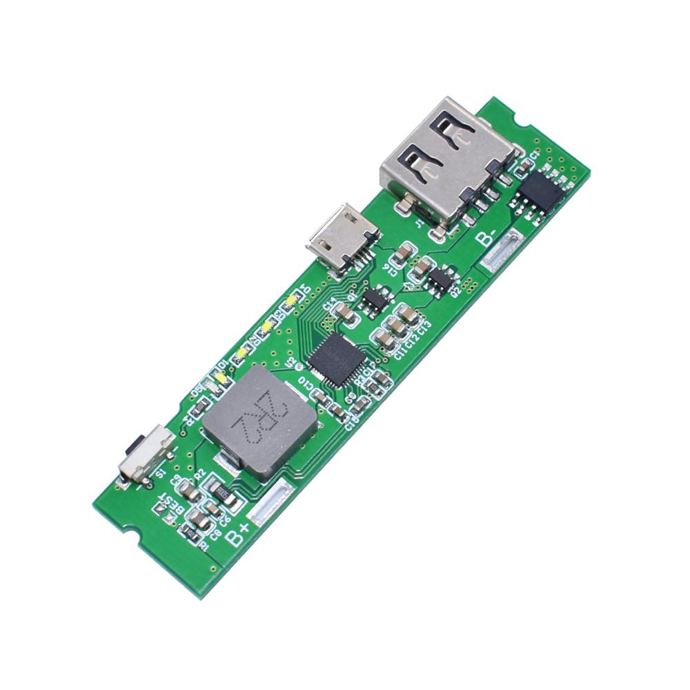 LIZAO Power Bank DIY Kit с двумя USB 5V PD, светодиодным LCD-дисплеем, зарядным устройством для аккумуляторов 18650, модулем питания для аксессуаров телефона