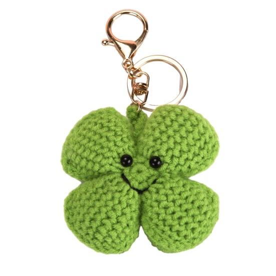 Вязаный кулон в форме сердца и цветка радужных цветов, связанный крючком из мягкой хлопковой нити, брелок для сумки, автомобильных ключей, рюкзака.