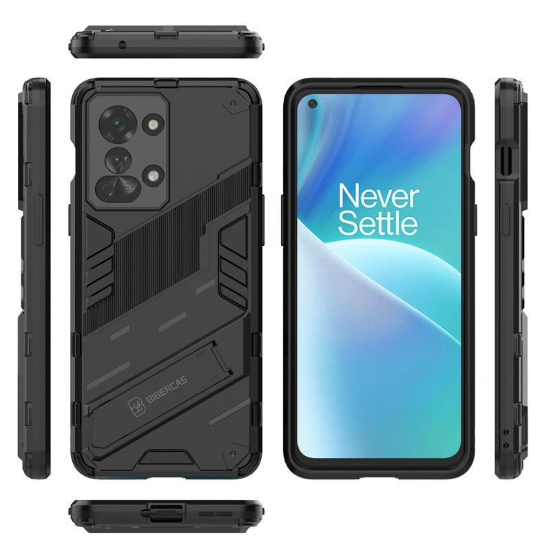 Для Oneplus Nord 2T 5G Чехол Armor Противоударные чехлы для телефонов Для One Plus Nord2T Nord 2 T Подставка Держатель Прочный силиконовый чехол Coque