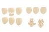 Kotobukiya Megami Device M.S.G 04 Face Set for Chaos & Pretty, Skin Color C, Approximately 19mm Tall, 1/1 Scale Plastic Model