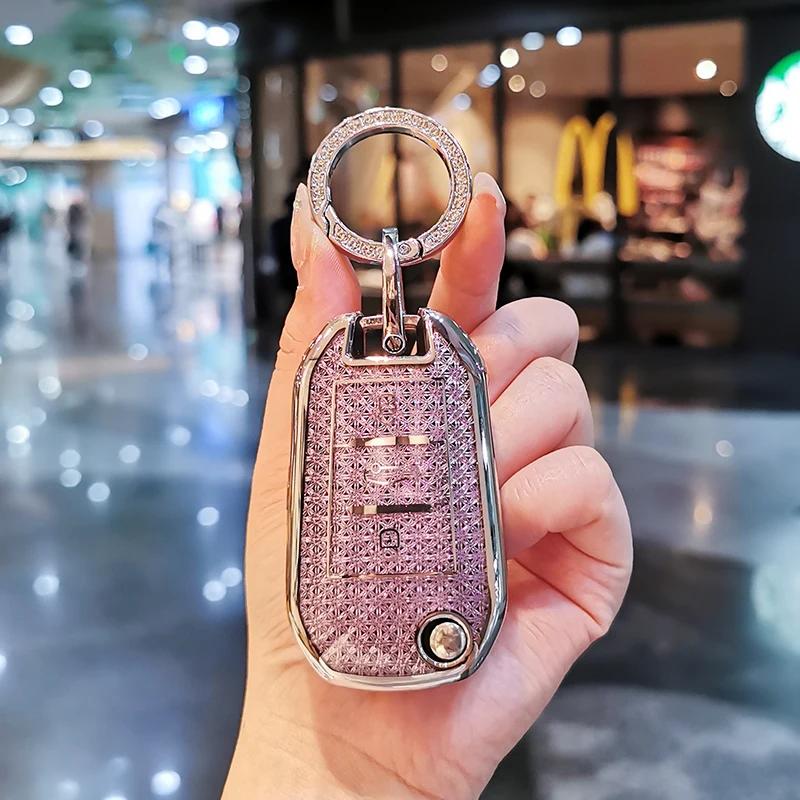 Key Case for Car Car keychain for Peugeot 408 keycase 3008 308s 508l 4008 2008 5008 301 keycover keyshell Keychain Car buckle