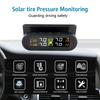 Rotating Holder 0-3.5Bar 4 External Sensors Car Tyre Pressure Monitor Tire Pressure Monitoring System Digital USB Solar TPMS