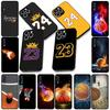 Чехол для телефона для Samsung Galaxy Note 20 9 8 S8 S10 S9 Plus A54 A33 A21S A31 M21 S10E A17 Корпус Гибкий Чехол Баскетбол 23 24