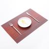 Table PVC Placemats Dining Table Place Mats Non-Slip Dish Bowl Placement Heat Resistant Easy To Clean Table Decorative Mats
