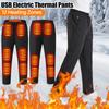Winter Heated Pants 12 Heating Zones USB Electric Thermal Heated Pant Intelligent Warmer Perfect For Skiing Snowboarding Hiking