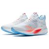 Li Ning Shadow Essential Дышащие Низкие Беговые Кроссовки Женские Бело-Оранжево-Синие ARRS004-7
