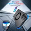 Роскошный магнитный чехол для телефона Magsafe Wireless Charge для iPhone 16 15 13 14 12 11 Pro Max Mini X XR XS 14Plus противоударный защитный чехол