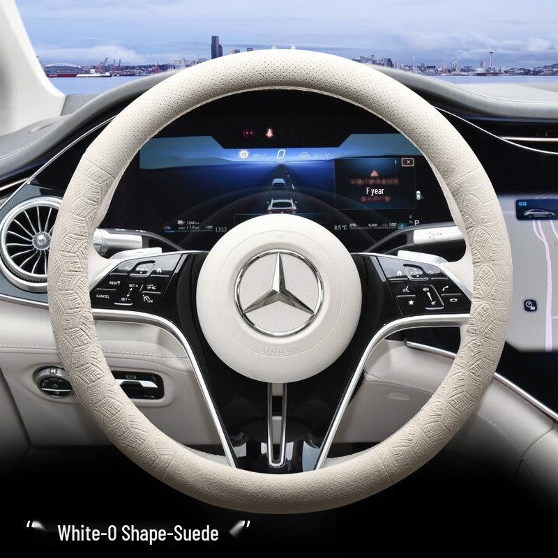 Чехол на руль Mercedes: Подходит для C260L, C350eL, E300L Sport, CLA220 AMG и C200L