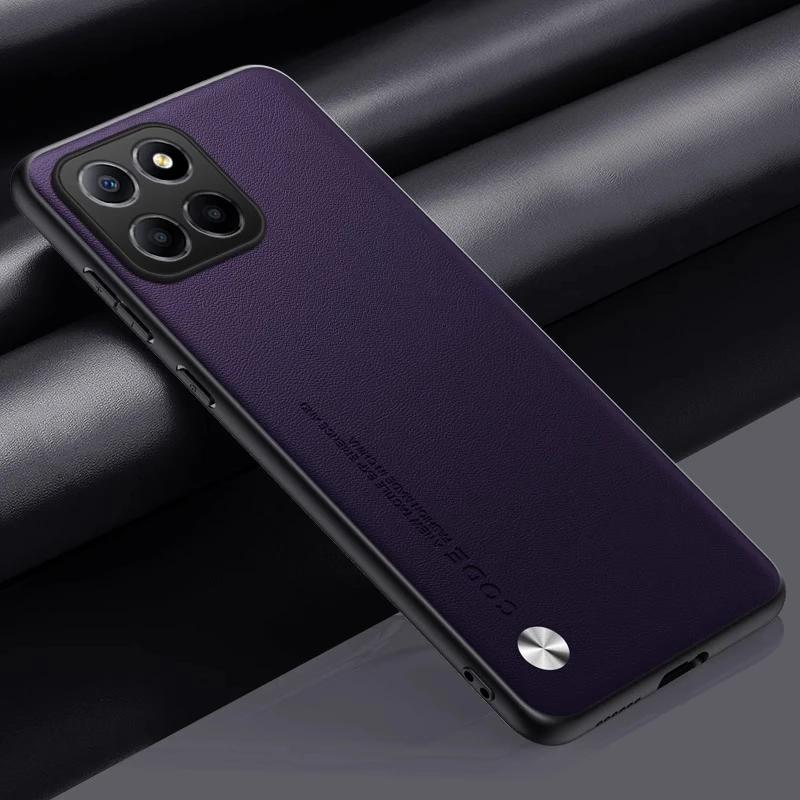 Чехол X8c, простой, из искусственной кожи, силиконовый чехол для Honor X8C X8 C X9C Smart X7C Magic 7 Lite 7pro, противоударный, матовый, защитный чехол
