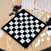1 шт./комплект DIY Силиконовая форма-зеркало из эпоксидной смолы для фигур шахматной доски, подходит для домашней кухни, керамического искусства, ручной работы, DIY формы