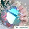 Manicure Tool Nail Art Nail Display Stand Glass Diamond Photography Props Nail Crystal Display