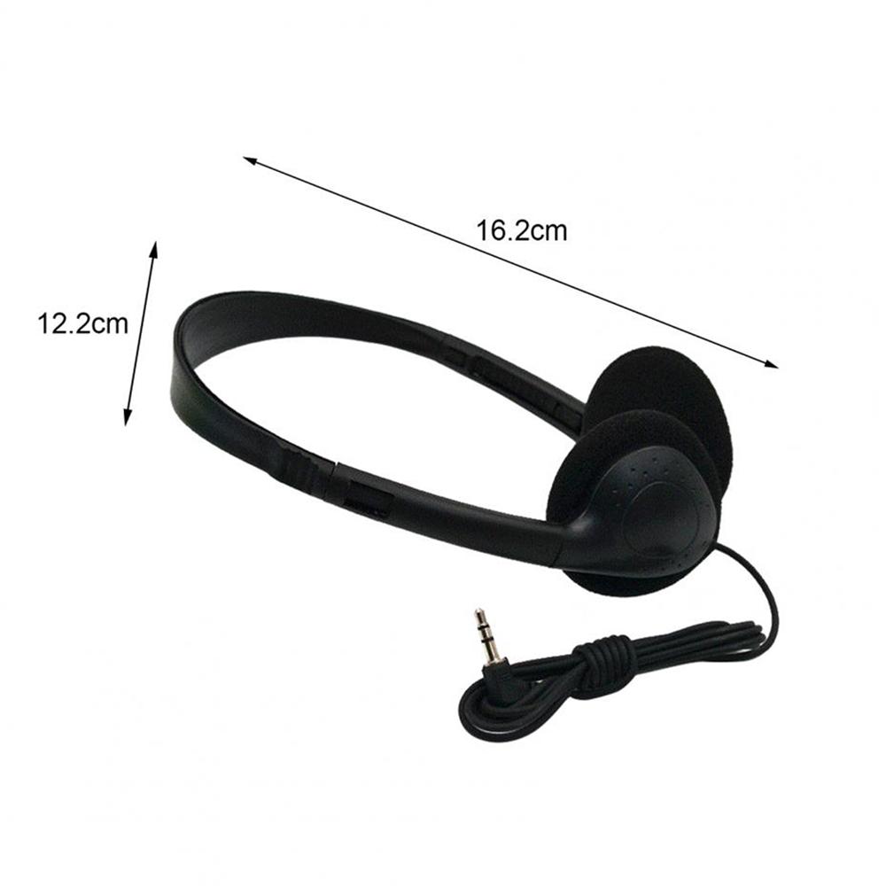 Comfortable Wearing Noise Reduction Abs Portable Headphone Wired Headset Earbud Stereo 3.5mm Clear Gaming For Gamer