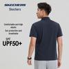 Skechers Мужская футболка-поло с коротким рукавом для защиты от солнца