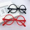 Color Children Without Glasses Lens Kid Glasses Frame PP Round Glasses Frame Light Spectacle Frames