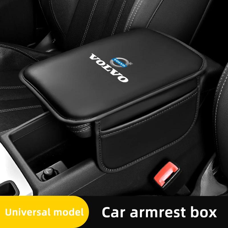 Car Armrest Box Mat Stowing Tidying Cushion Protective Pad For Volvo Rdesign Polestar AWD XC90 V60 S80 S90 V50 S60 XC60 S40 XC40