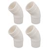 4 PCS Pool Cleaner 45 Degree Elbow Silicone Pool Accessory W70244 Replacement for Zodiac Baracuda