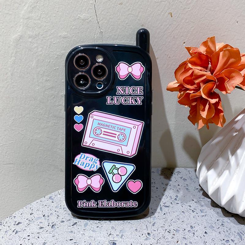 Zhitai Silicone Cartoon Case for iPhone 14 Pro Max, 13 Pro, 12, 11, X, 8, 7