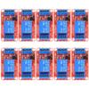 10Pcs 1 Channel 12V Relay Module for Arduino