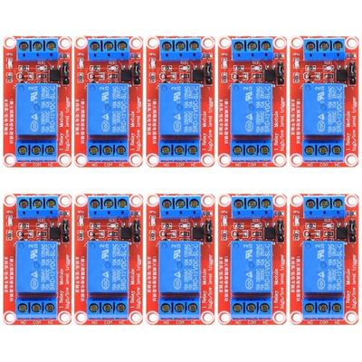 10 шт. 1-канальный релейный модуль 12 В для Arduino