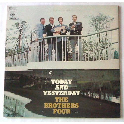 Виниловая пластинка BROTHERS FOUR Today Yesterday SONX60023 CBS SONY 1969 Япония КантриФолк Б/у