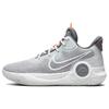 KD Trey 5 IX EP Pure Platinum Unisex Sneakers Grey Cool-Grey Total-Orange CW3402-011