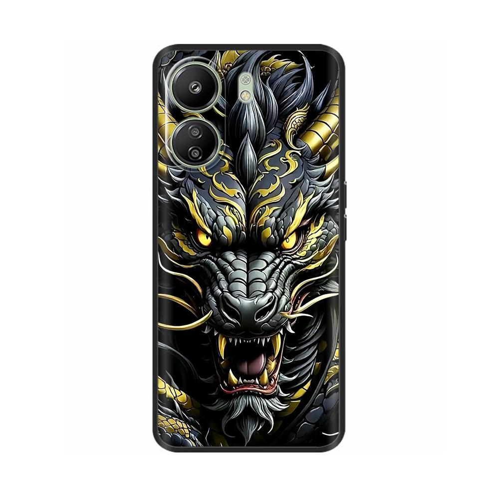 Чехол для Poco C65 Силиконовый чехол для Xiaomi POCO C 65 4G Чехол Сердце Бабочка Полная защита Мягкий жидкий силикон Чехол для телефона