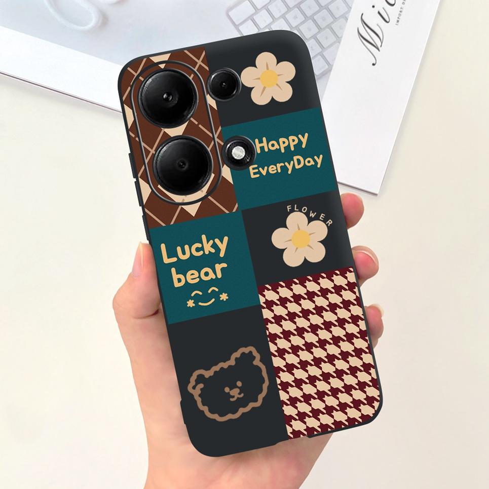 Для Xiaomi Redmi Note 13 Pro 4G 5G Чехол Redmi Note 13 Pro Plus Note13 4G Обложка Funda Coque Роскошный Силиконовый Мягкий ТПУ Маска для Телефона