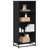 VidaXL Bookcase Black 60x35x139 Cm Engineered Wood, Bookshelf, Book Holder, Book Support, Cabinet of 3300840