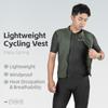 Bike Riding Vest Summer Windproof Breathable Bicycle Vest Lightweight Sport Gear Hot Weather