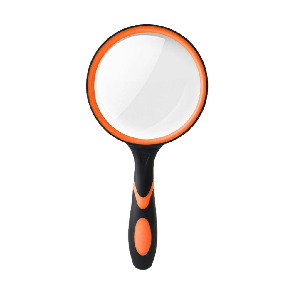 High Magnification Reading Magnifying Glass Handheld Portable For Elderly Students 10x 5x Children's Science Experiment