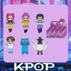 K-pop Охотники на демонов Мистери Бокс Аниме Фигурка - Милая коллекционная ПВХ кукла модель для украшения стола подарок на день рождения