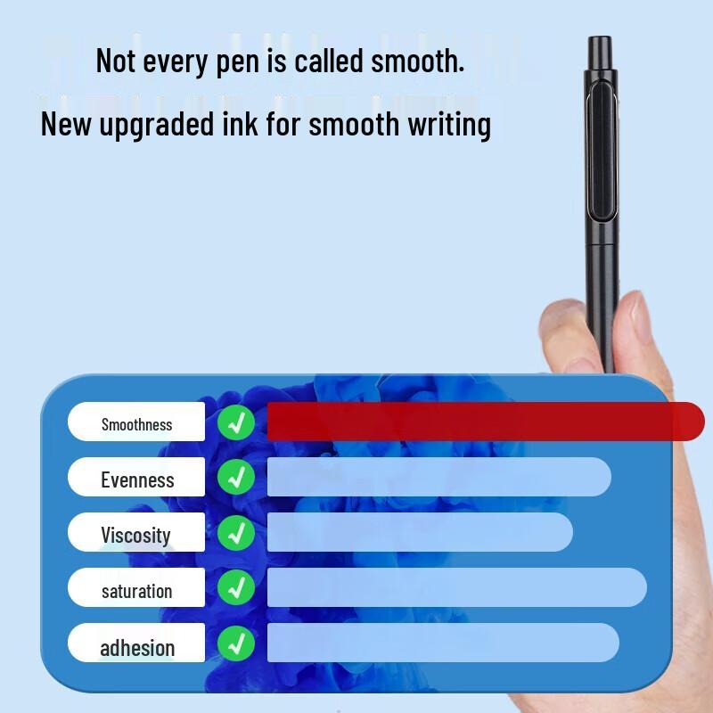 Deli Retractable 0.5mm Gel Pen