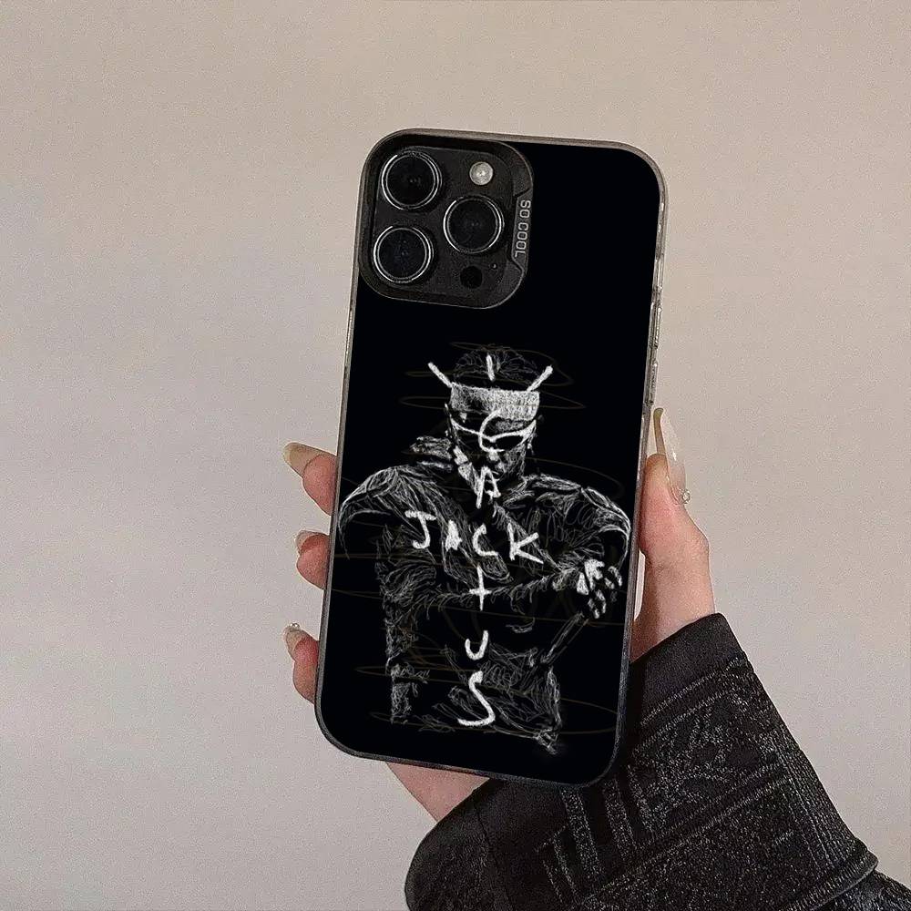 Крис Браун Американский рэпер Цветной Серебристый Матовый Для IPhone Чехол для телефона 17 16 15 14 13 12 11 Pro Max XR Plus Ударопрочный