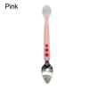 Baby Tableware Fruit Puree Spoon Silicone Fruit Scraper Spoon Portable Feeding Spoon