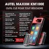 Autel MaxiIM KM100E Outil Programmation Clé Antidémarrage Clé Voiture Puce Lecture/Écriture/Clone Simulation Transpondeur